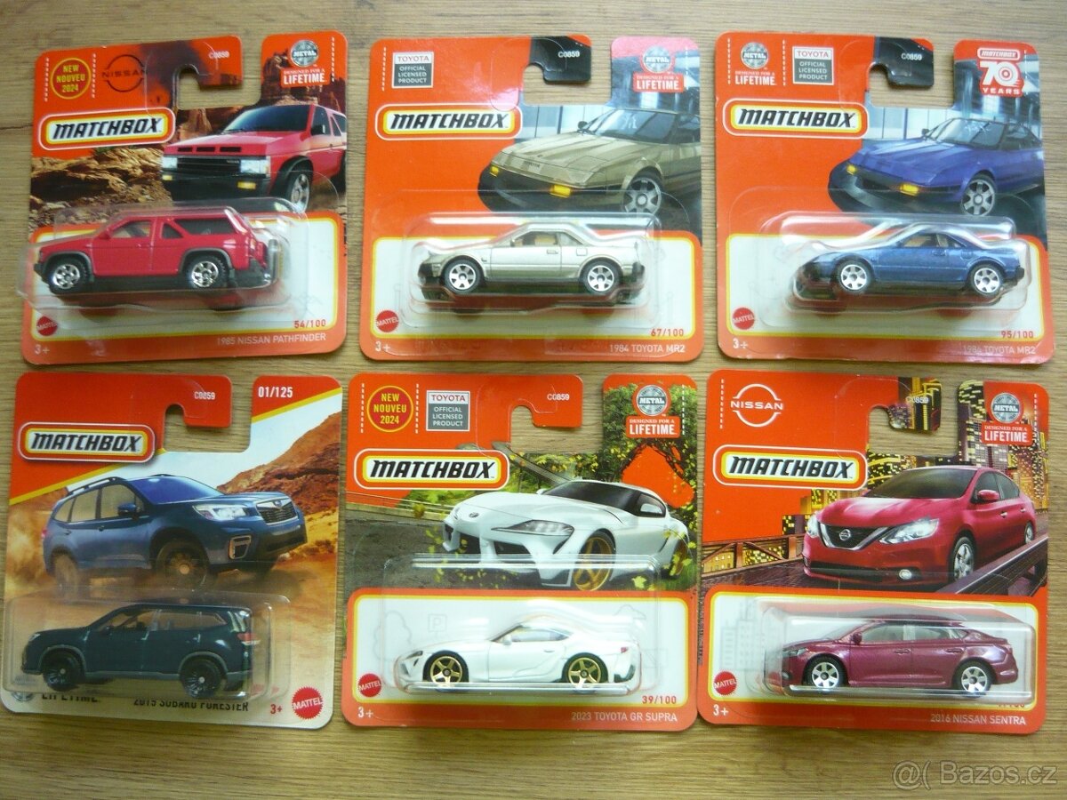 AUTÍČKA MATCHBOX