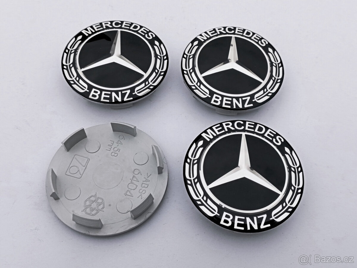 středové krytky Mercedes 64mm Ronal