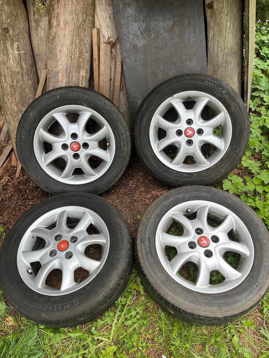 Alu kola 4x98 R14 - Fiat Abarth