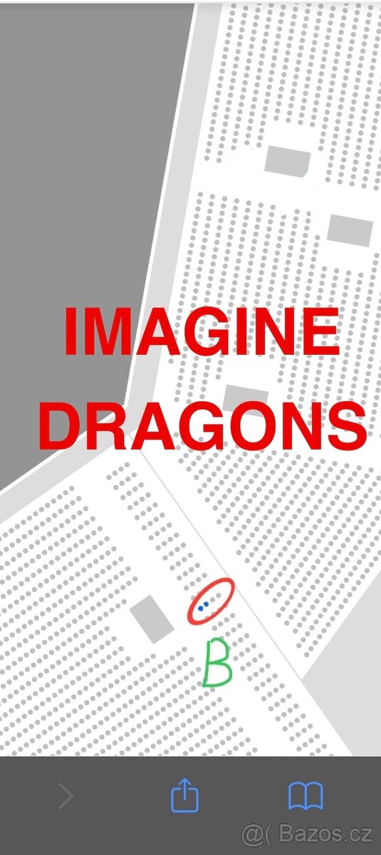 2x sezení Imagine Dragons 9.6.2025