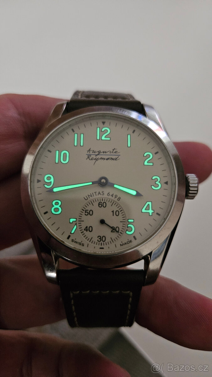 Raritné mechanické hodinky AUGUSTE REYMOND