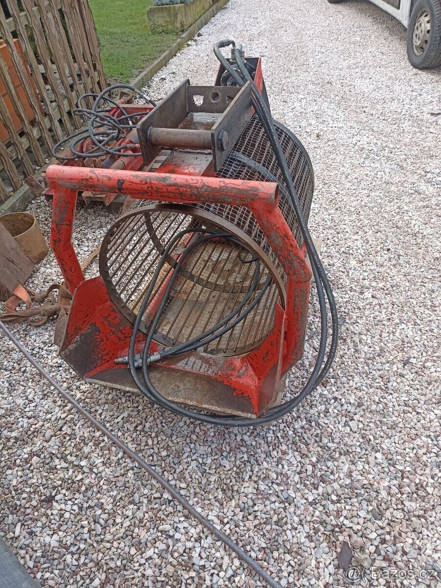 Třídící lopata, lžíce objem 200l