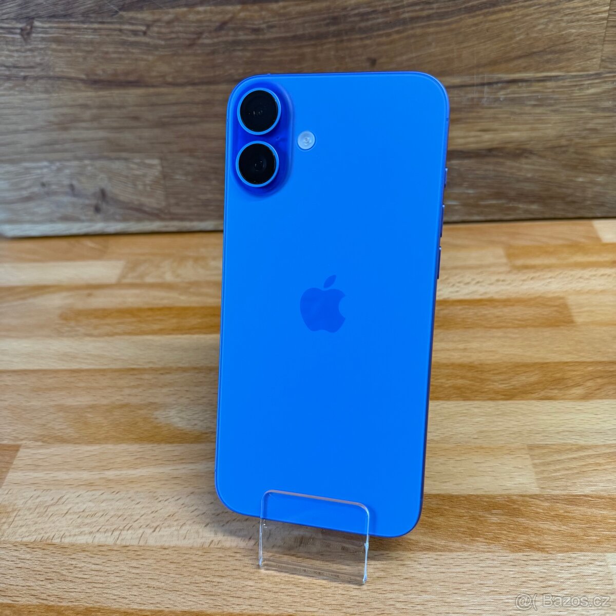 iPhone 16 Plus 128GB,modrý, 100% baterie, eSIM (rok záruka)