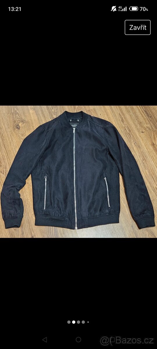 Pánská bunda Bomber pull&bear