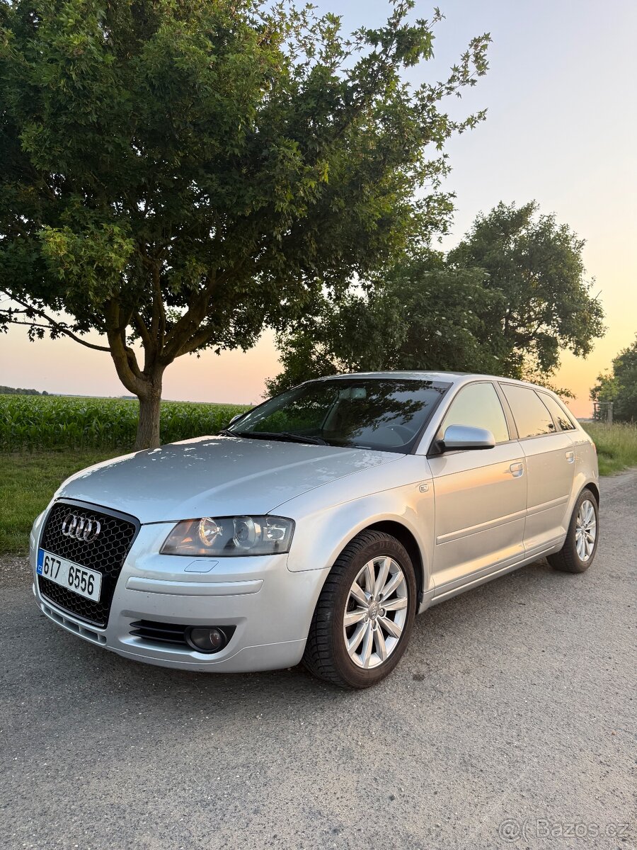 AUDI A3 8P - 2.0 TDI DSG 103kw - Sportback - SERVISOVÁNO