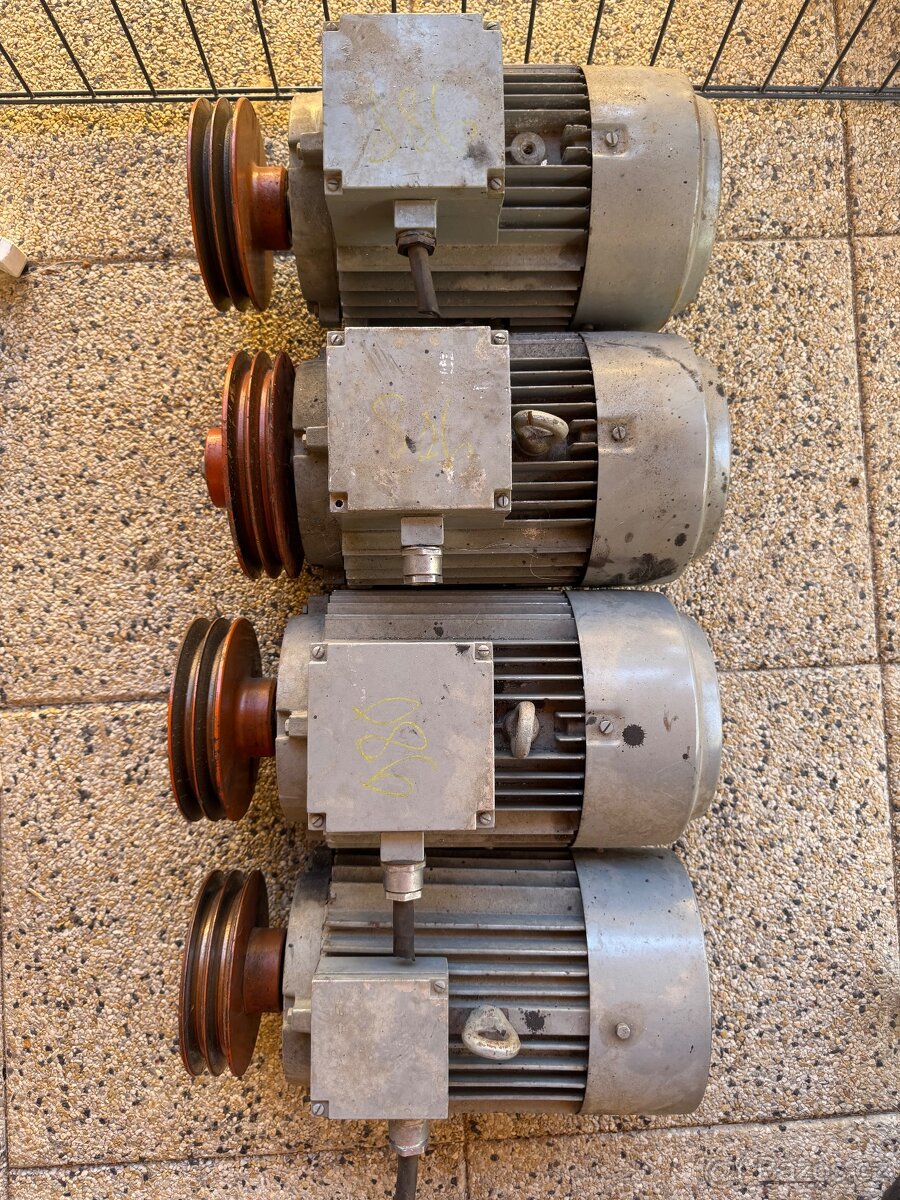 Elektromotor patkový 3KW a 2,2KW