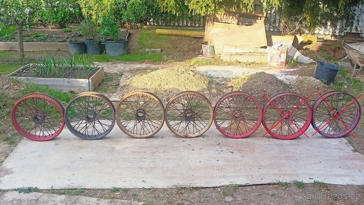Drátěná kola na AERO 662