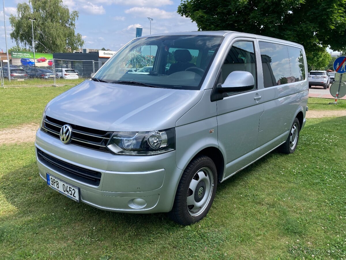 Vw Caravelle 2.0tdi 132kw 9.míst nové rozvody závěs vyhř.sed