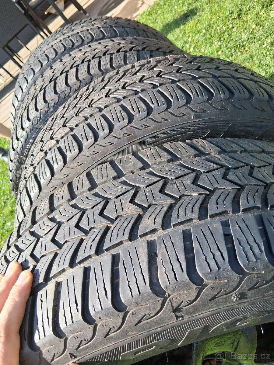 Sada zimních kol 205/55 R16 – 6 mm vzorek
