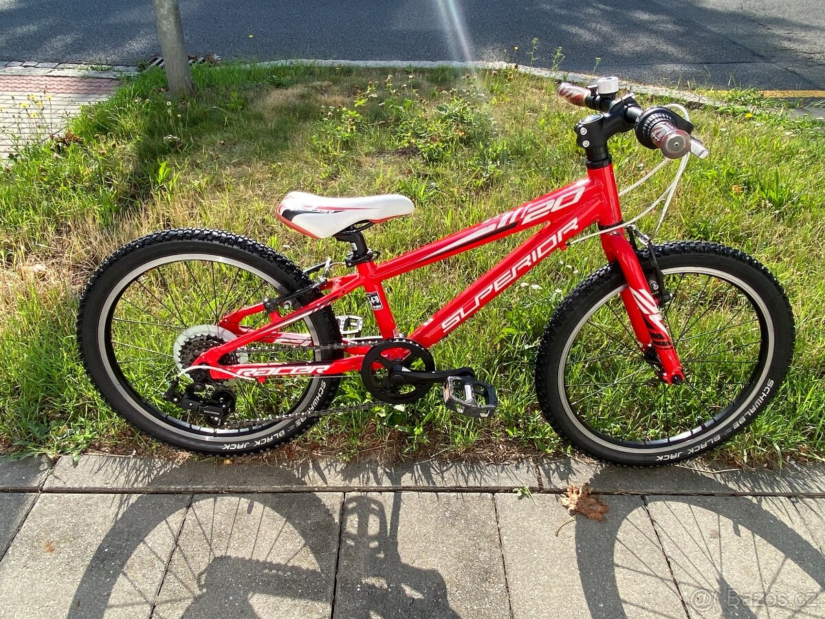 20" dětské horské kolo Superior Racer s alu rámem