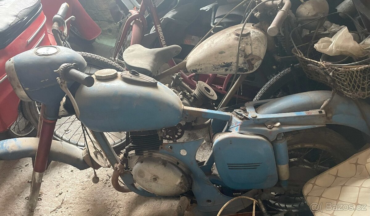 Jawa-ČZ 150 1955 S platnými doklady