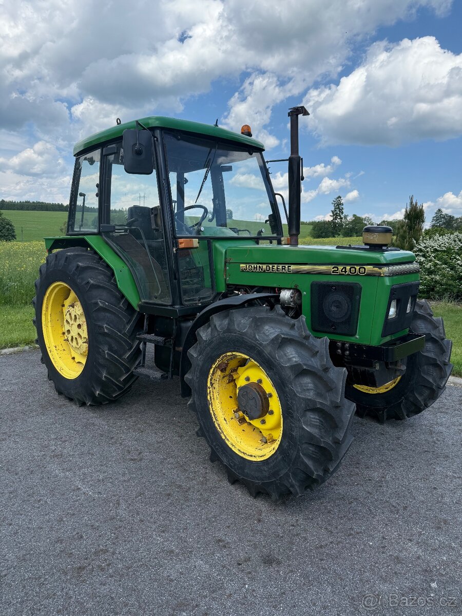 ZETOR 7340 / John Deere 2400