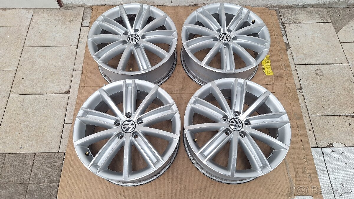Alu kola VW 18" 5x112 7J ET43 Tiguan 235/55 R18