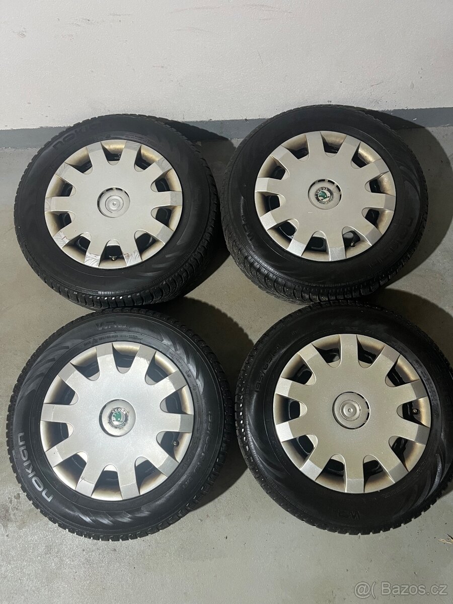 Disky Škoda Octavia 1 Zimní pneu 195/65/15