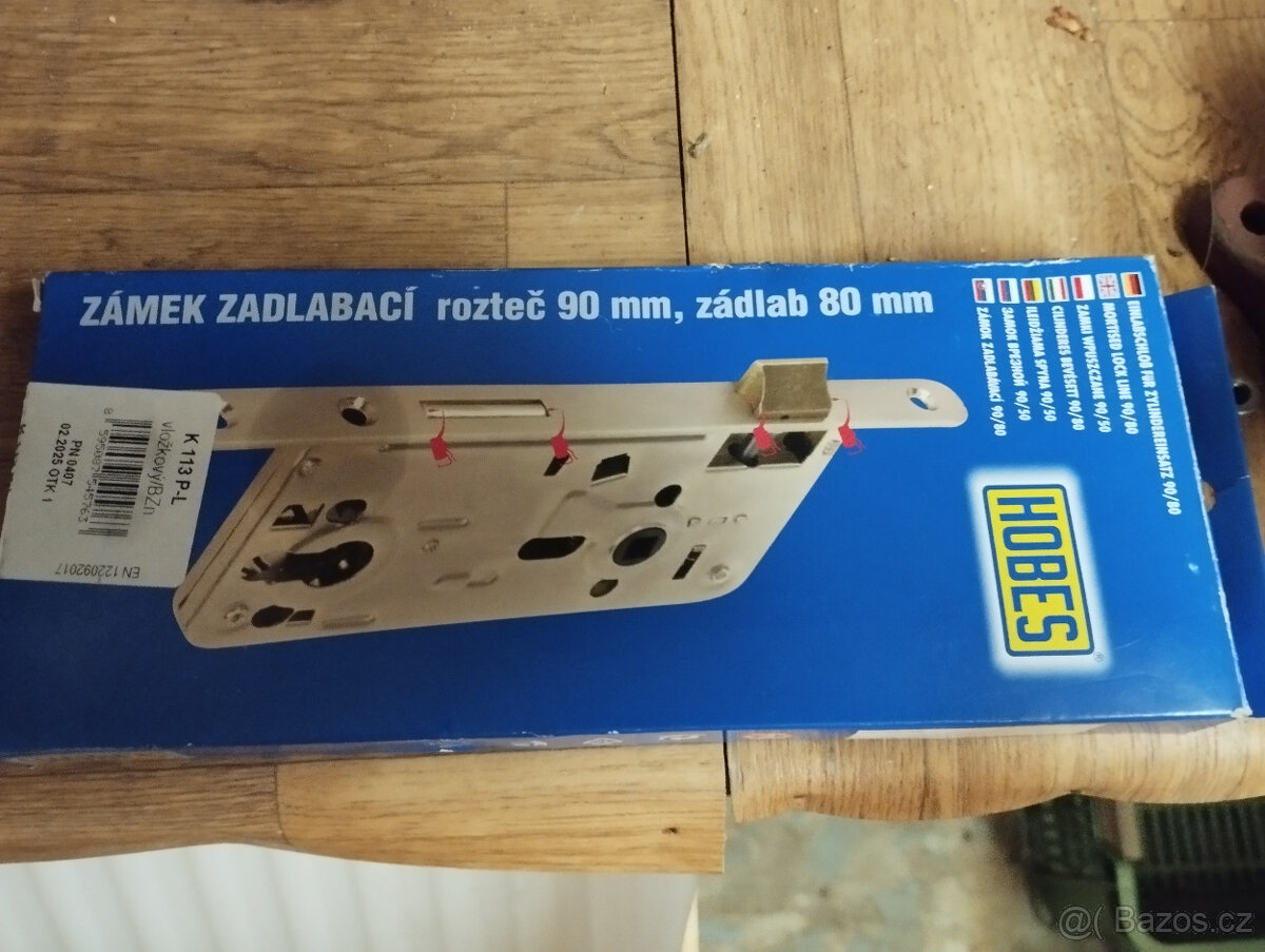 Prodám zadlabací zámek