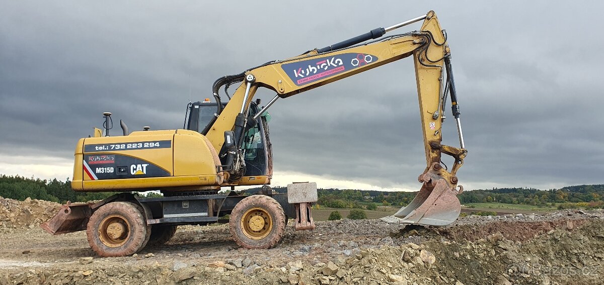 Kolový bagr Cat 315D