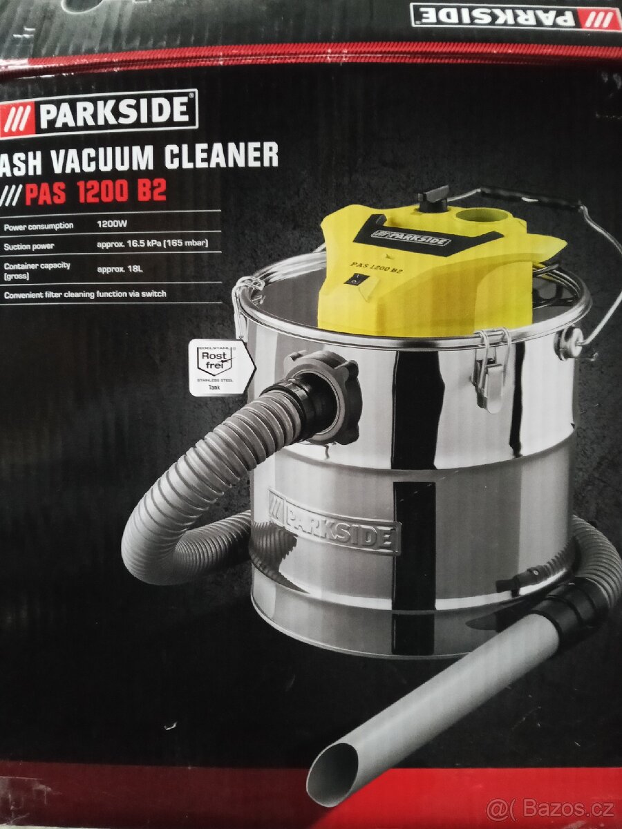 Vysavač na popel Parkside