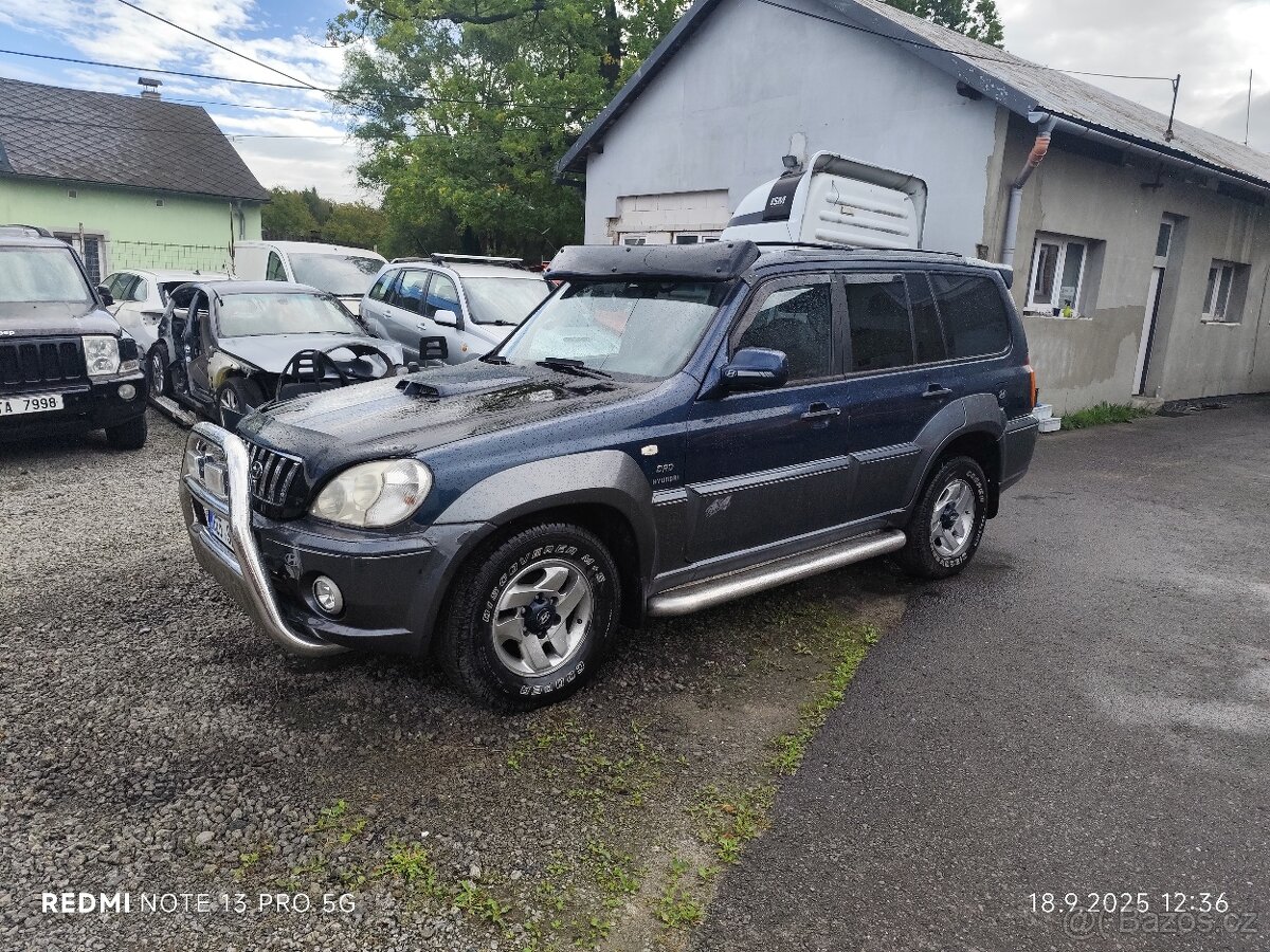 Hyundai Terracan 2.9 CRD, 2002, 165tis.km