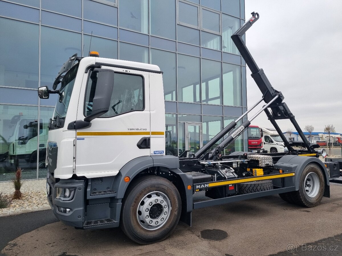 MAN 18.290 NOSIČ KONTEJNERU + PŘÍPRAVA RUKA