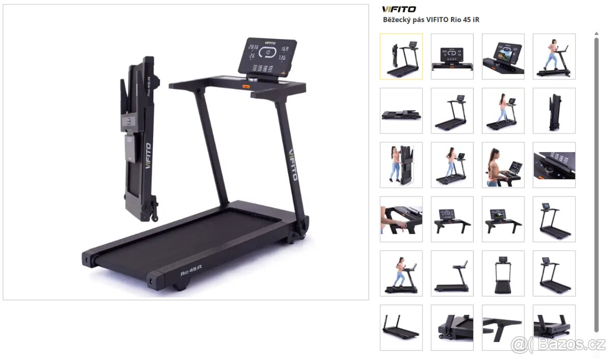 Běžecký pás VIFITO Rio 45 iR