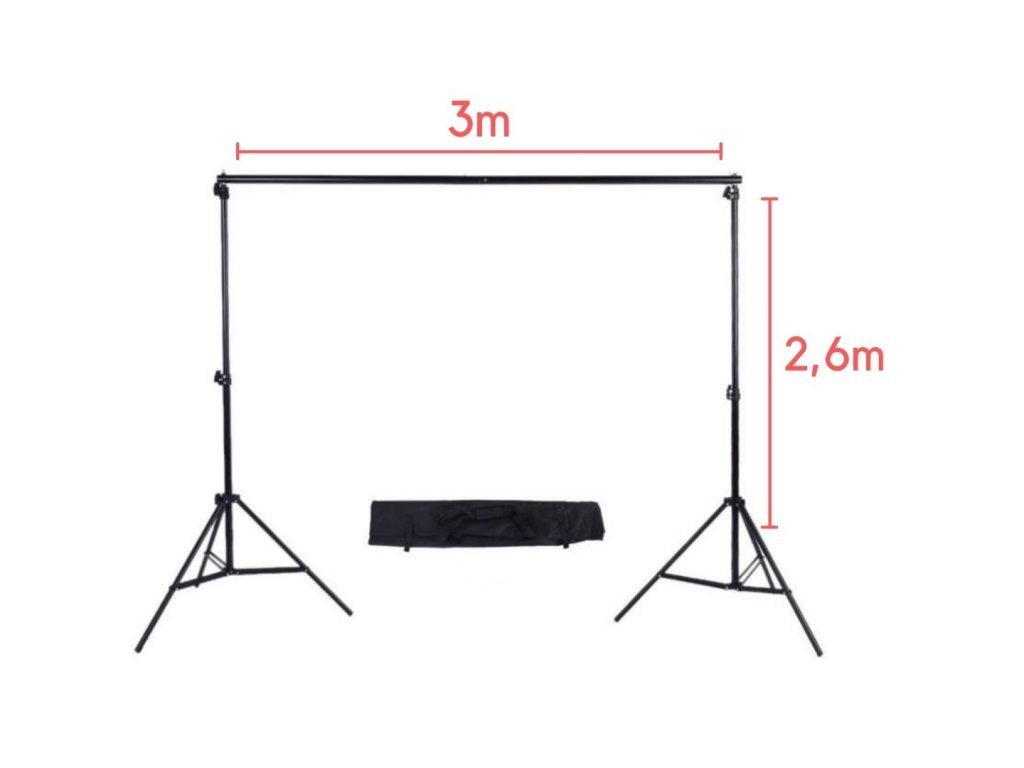 Foto pozadí + konstrukce 3 x 2,4