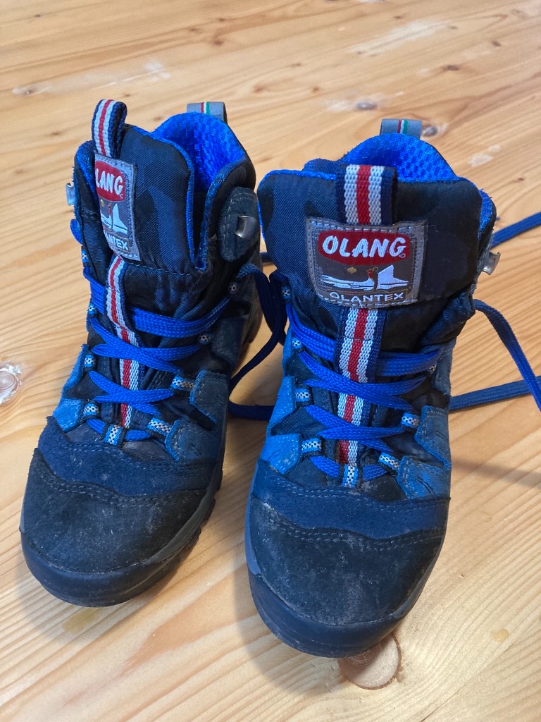 Dětské boty Olang Cortina-kid.tex 82 blu vel. 31