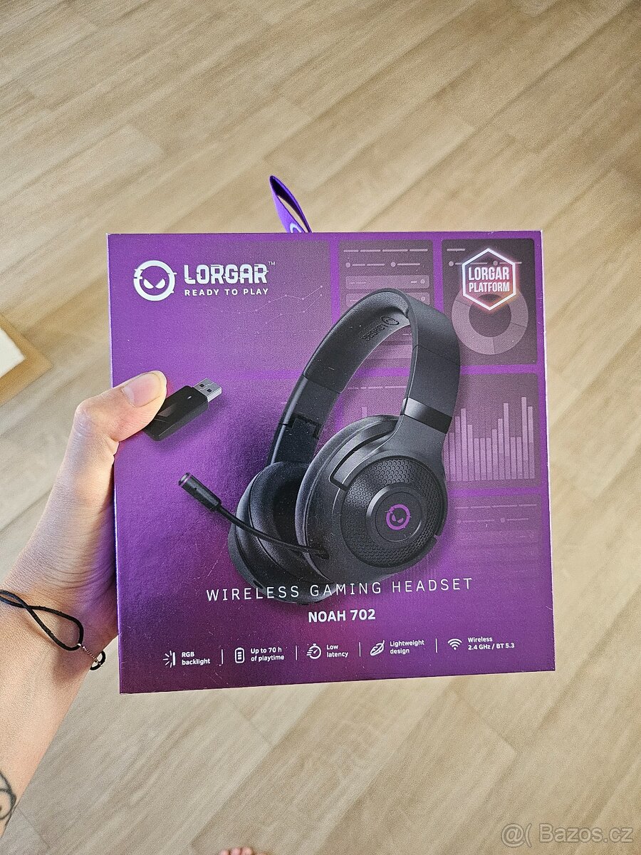 Herní sluchánka LORGAR Noah 702