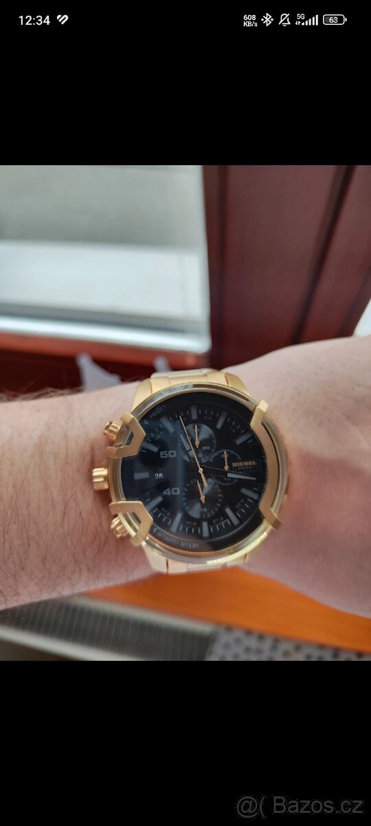 Diesel Griffed DZ4522 Gold