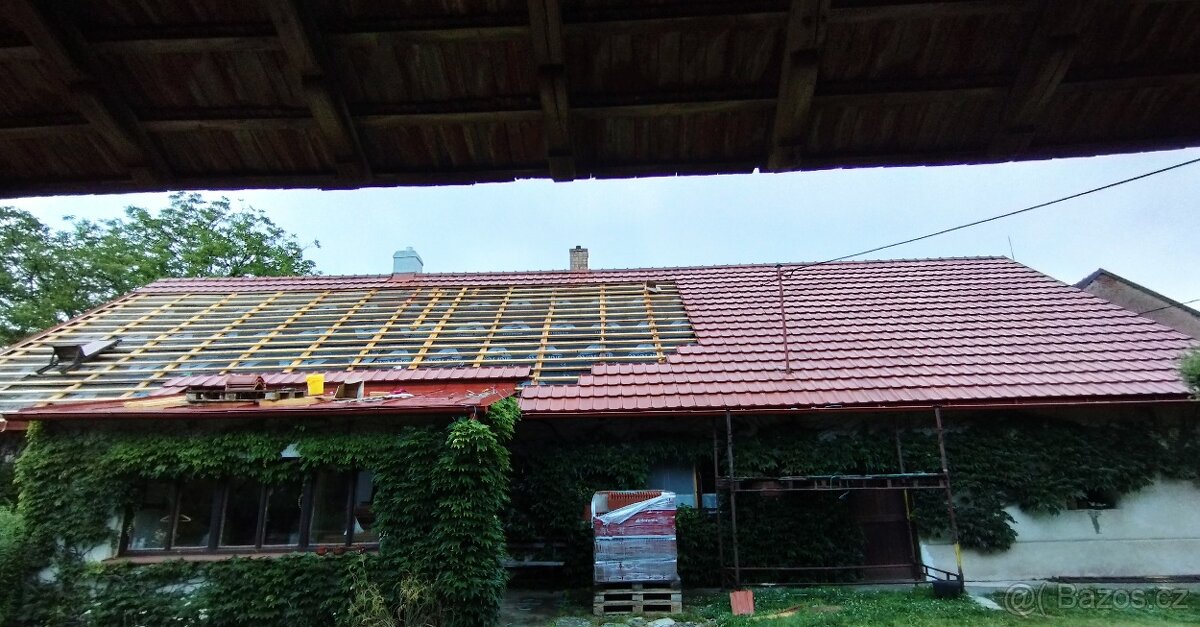 Tesařské, klempířské, pokrývačské práce