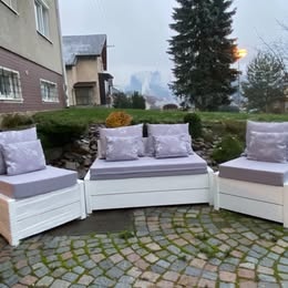 Sedací souprava do zimní zahrady