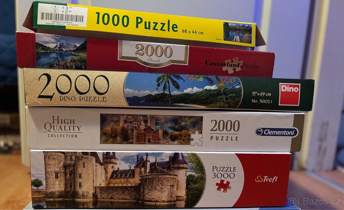 Puzzle 1000-2000ks