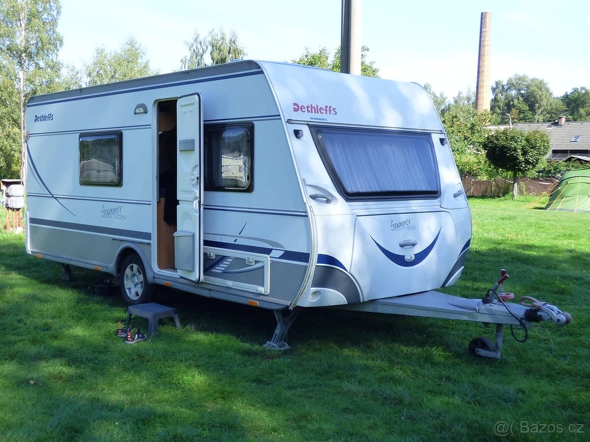Prodám karavan Dethleffs AS 500, r. v. 2009 pro 5 osob