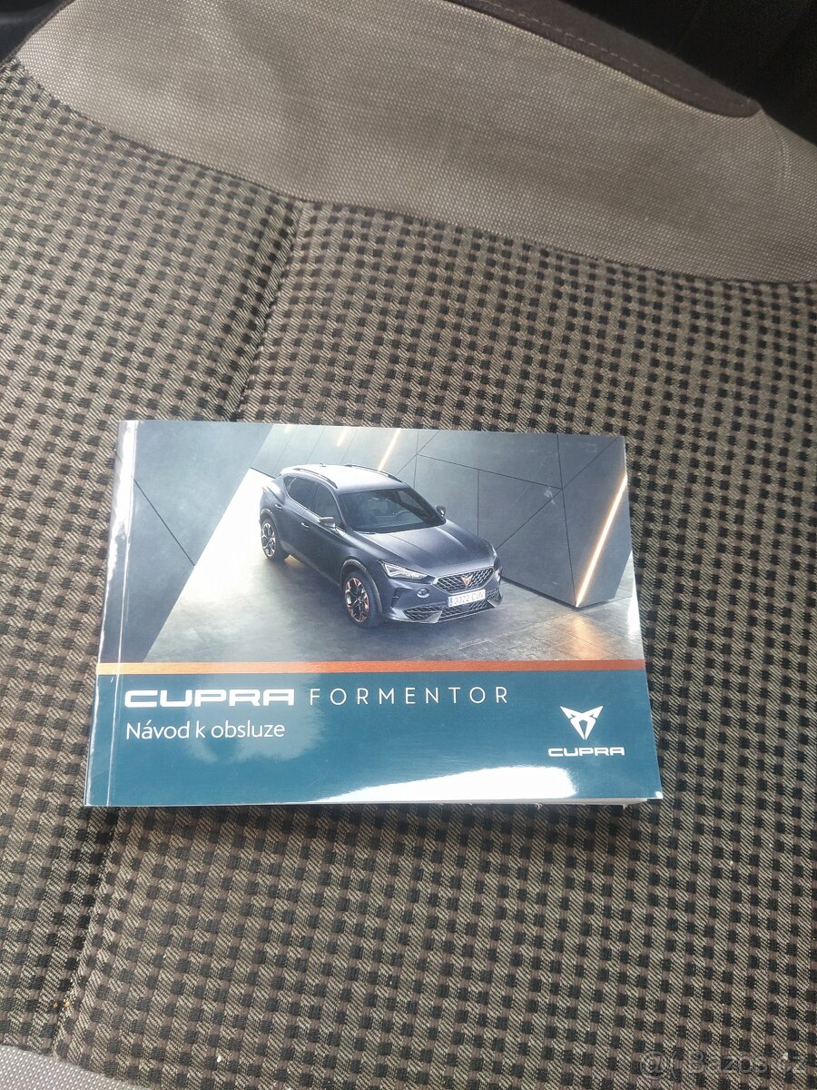 Návod k obsluze Seat Cupra formentor český