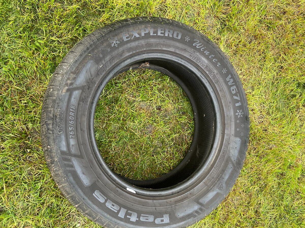pneu 265/60 R 18 zimní