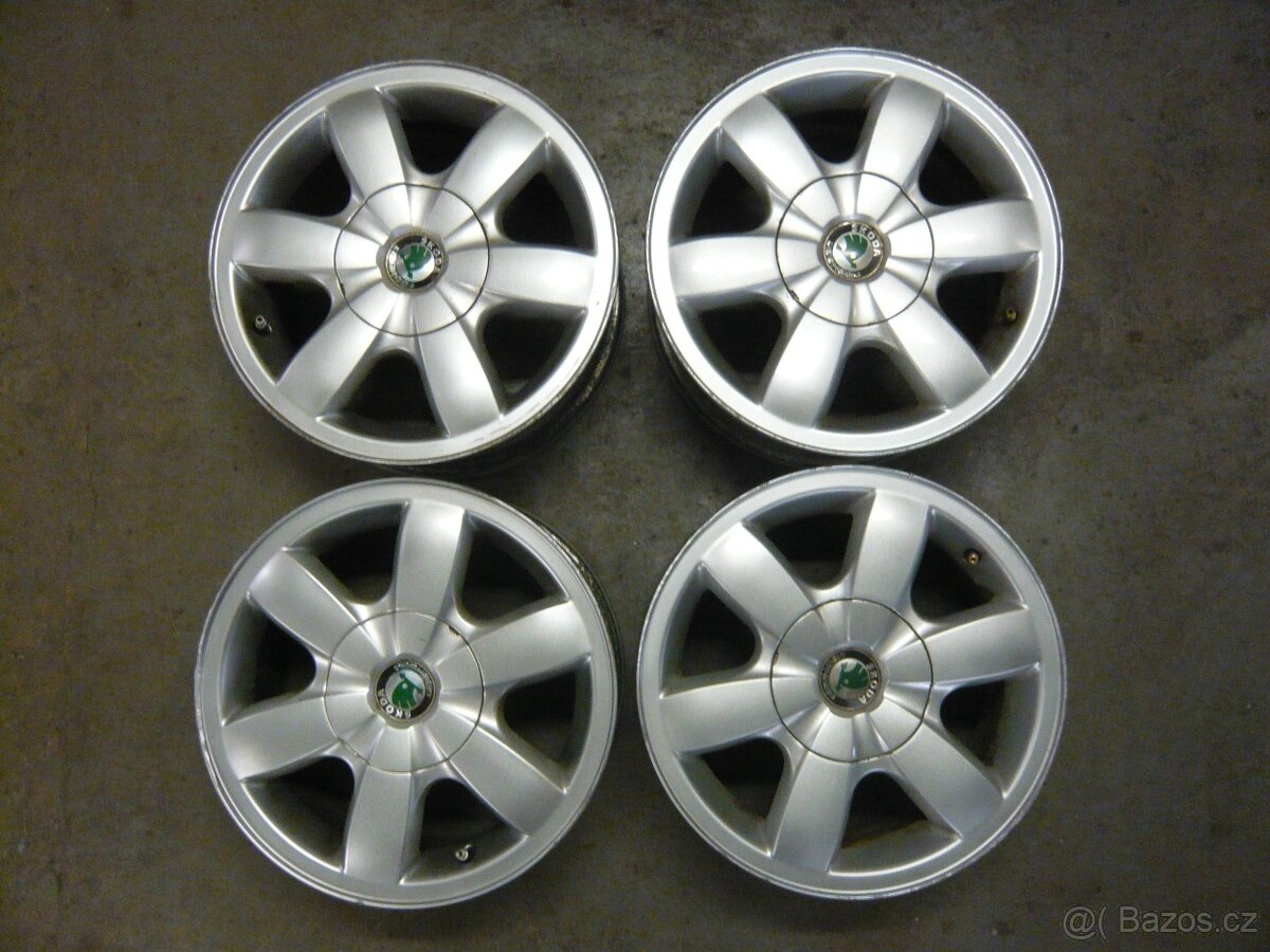 Škoda Disky Alu 14", Disky 14, Hliníkové disky 14". - -