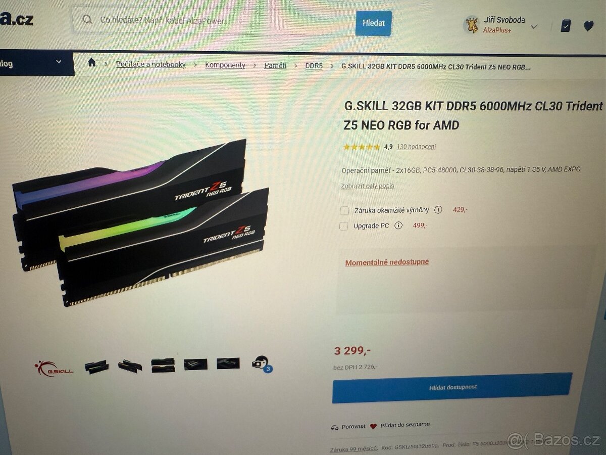 G. SKILL 32GB DDR5 6000MHZ CL30