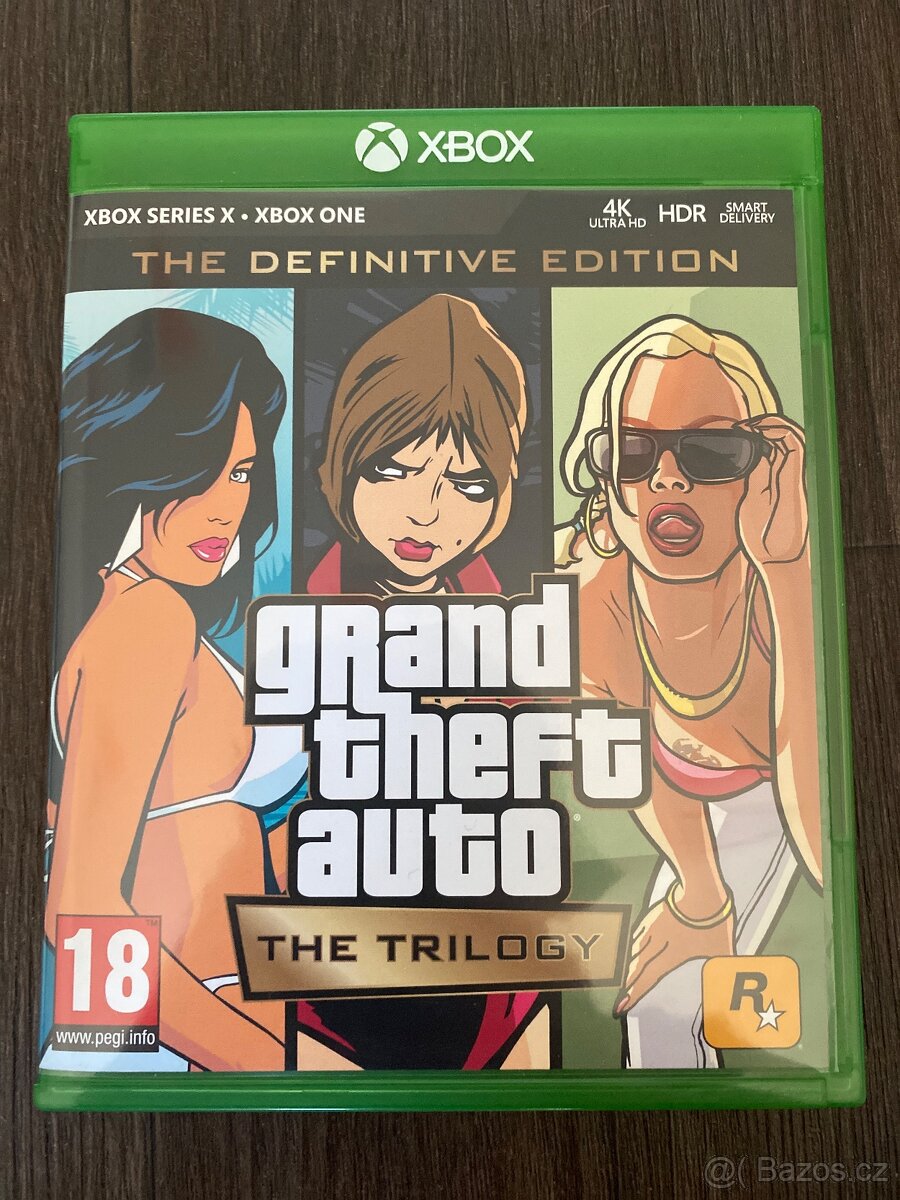 Gta the trilogy DEFINITIVE EDITION-xbox one