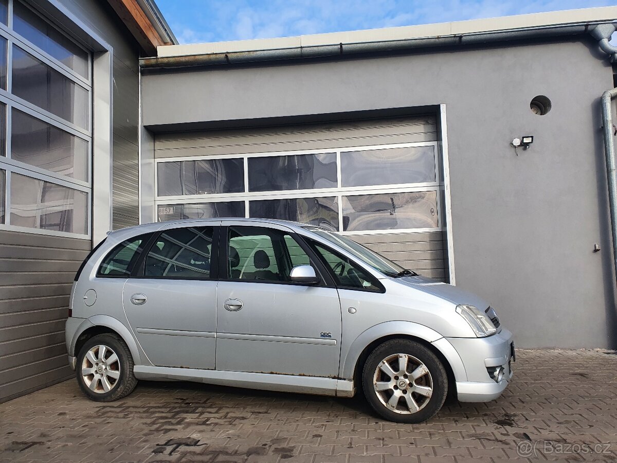 Opel meriva 1.7cdti 16v 2006 aut. klima alu kola