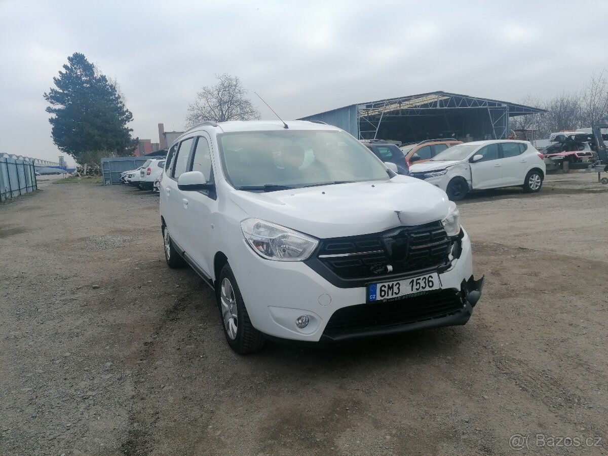 Dacia Lodgy 1.6i 75 kW r.v 06/2017
