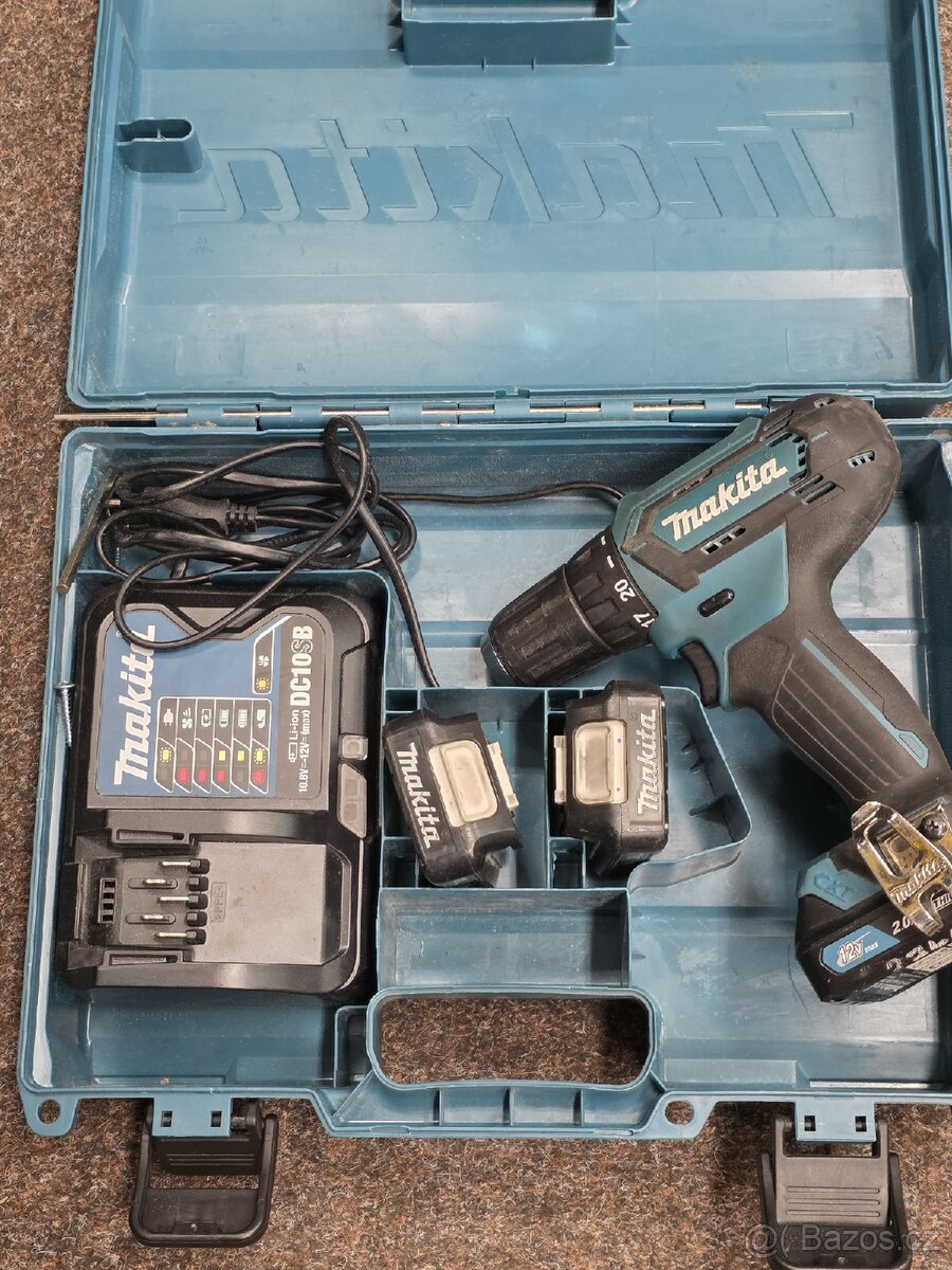 Aku vrtačka Makita DF333D + 3ks bat. (J1)