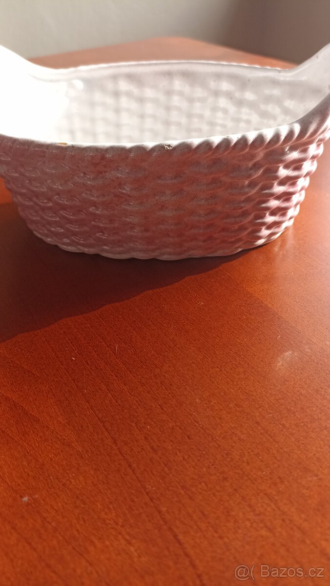 Porcelánová miska růžová