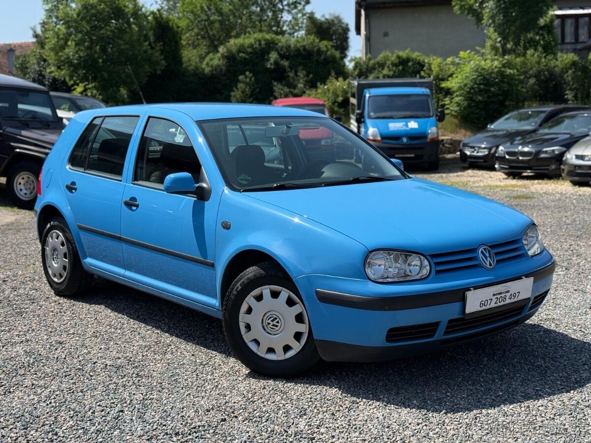 VW Golf IV 1.6i 74kw 5ti dver NOVA STK-DÁLNIČNÍ ZNÁMKA
