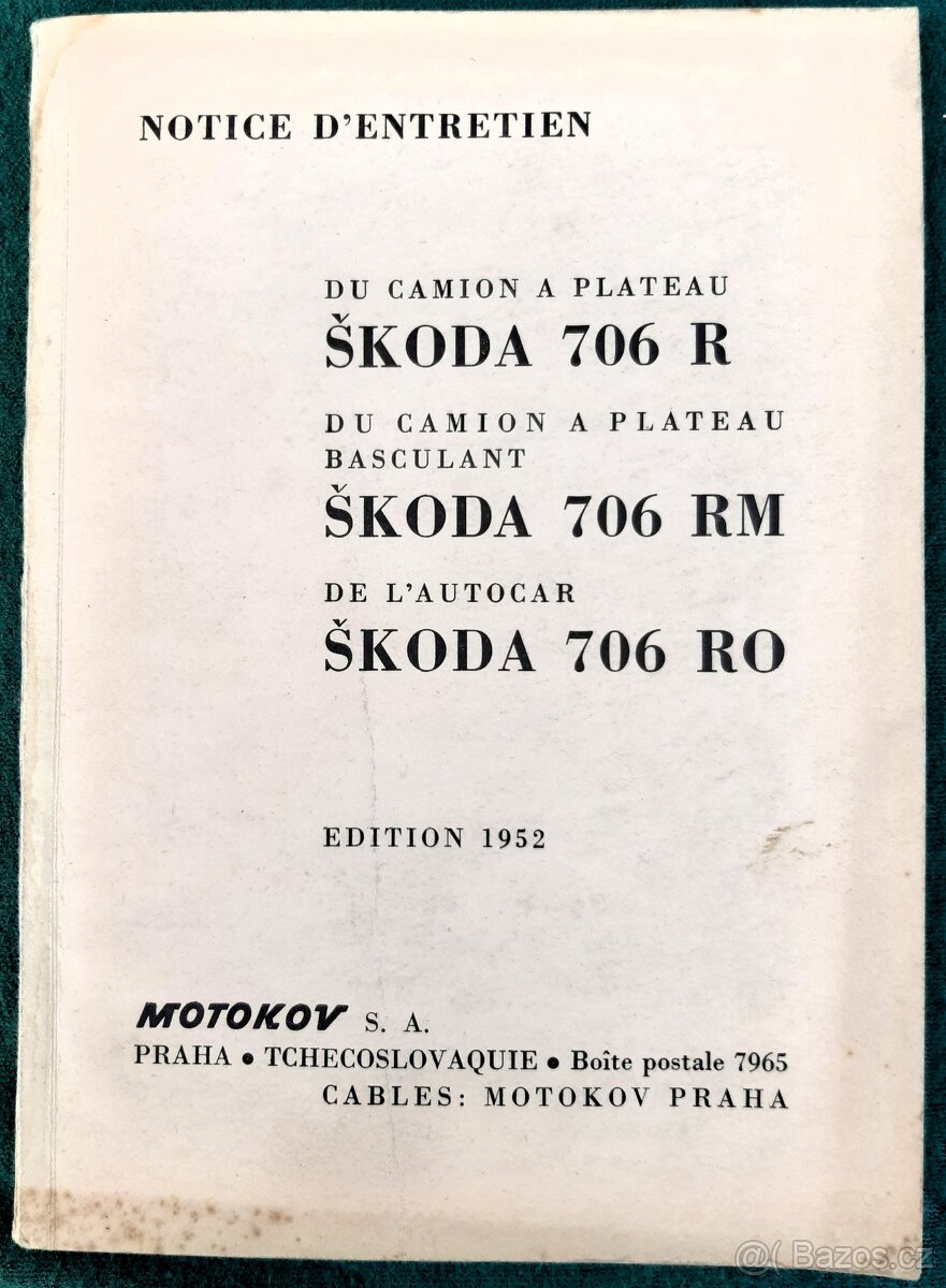 ŠKODA 706 R, RM, RO