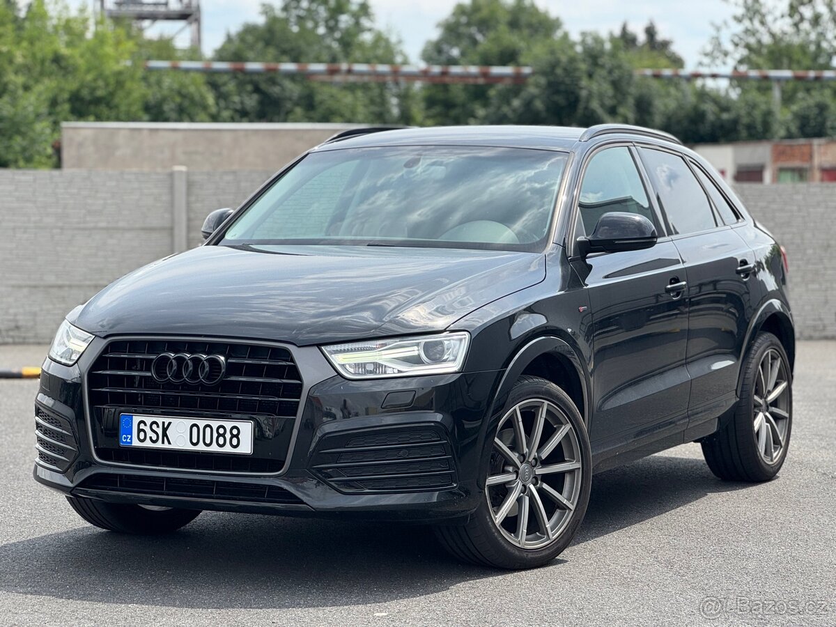 Audi Q3 2.0 TDI 110kw S-line / manual/ top stav/ Bose