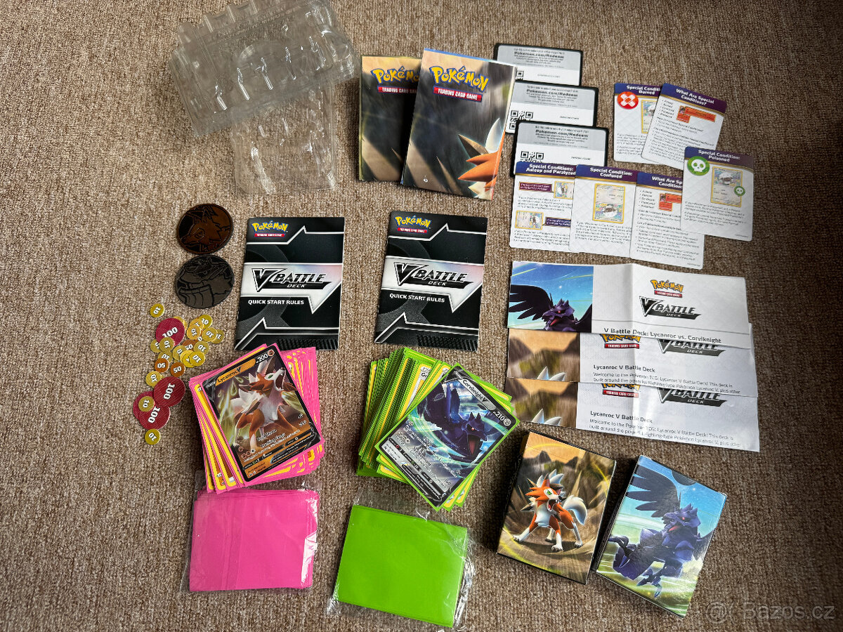 Pokémon: V Battle Deck: Lycanroc vs. Corviknight MINT
