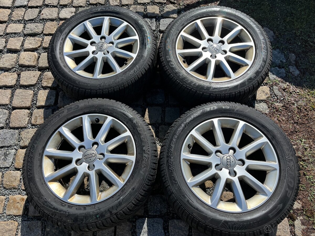 4x alu disky 5x112 R16, pneu