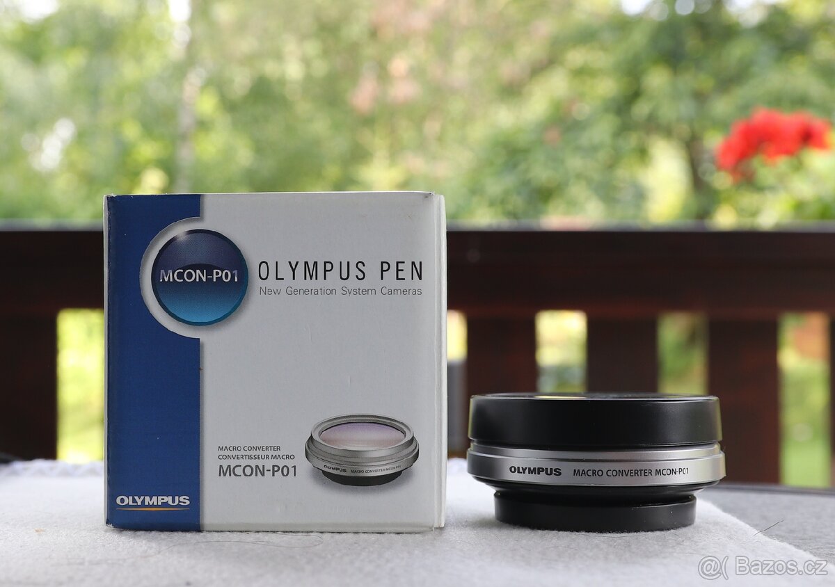 Olympus MCON-P01 – makro předsádka pro objektivy Olympus PEN