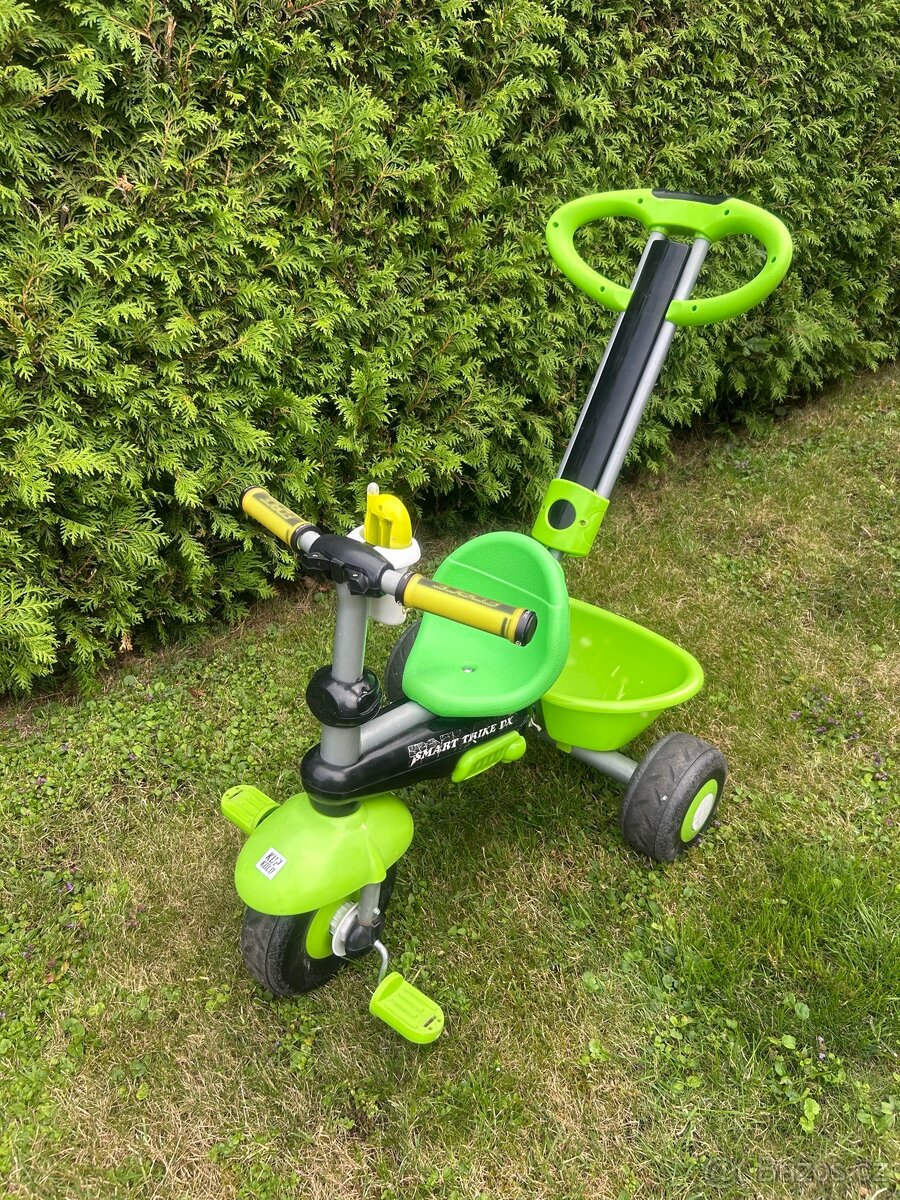 Tříkolka Smart Trike s vodicí tyčí