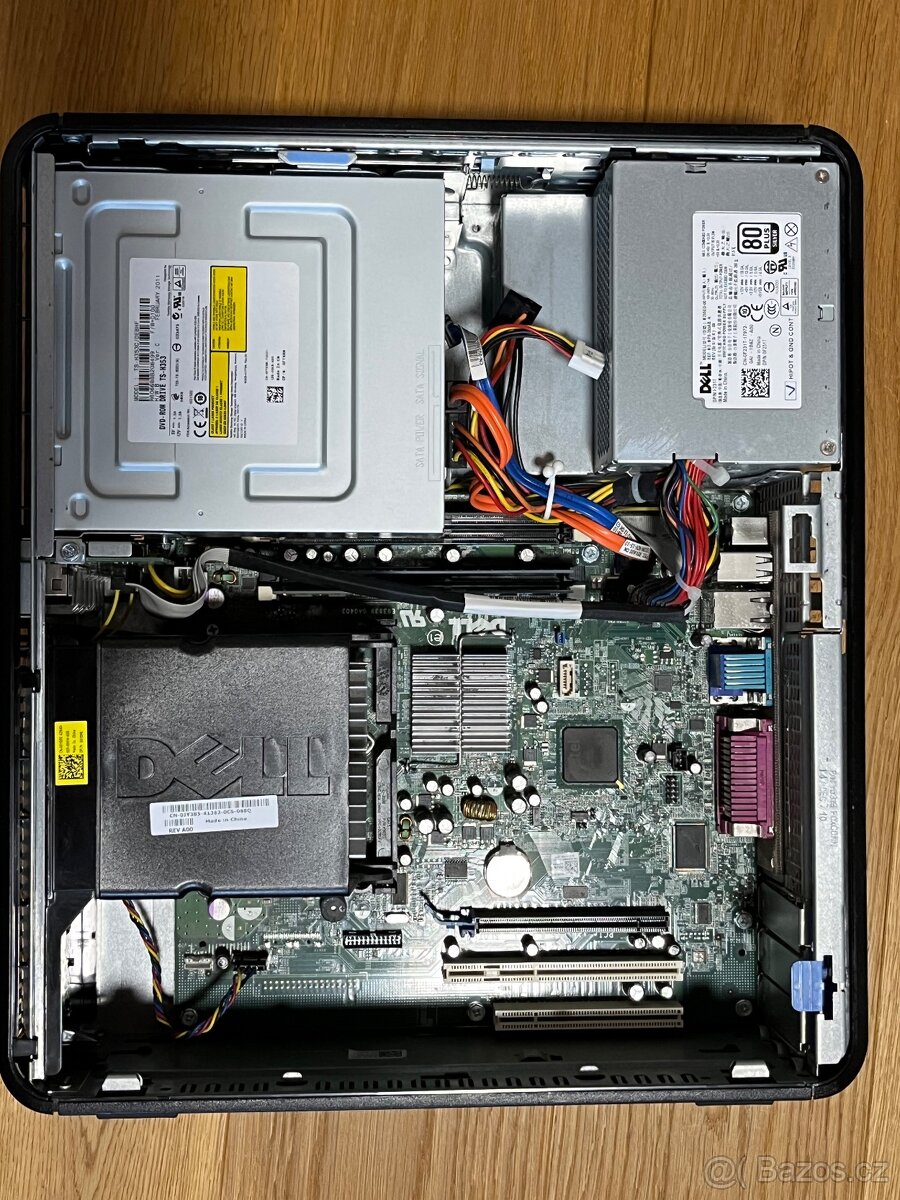 PC Dell OptiPlex 780, tiskárna, display, klávesnice,myš