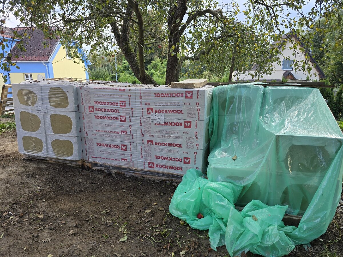 Minerální vata Rockwool Frontrock Plus 200 mm – 3 palety